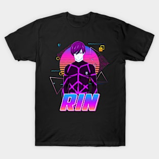 Rin Itoshi Retro T-Shirt